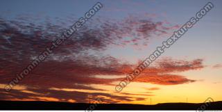 free photo texture of sunset sky